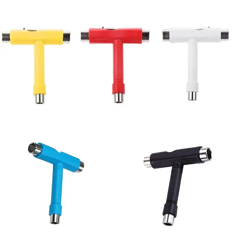 Т образный инструмент для скейтборда универсальное гнездо отвертки мини