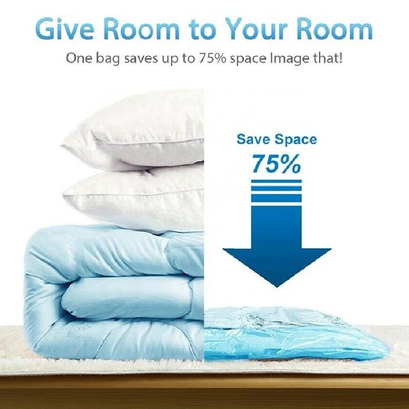 

Прозрачный вакуумный мешок, сумка для хранения, домашний складной органайзер для одежды, сжатие, вакуумный пакет для путешествий