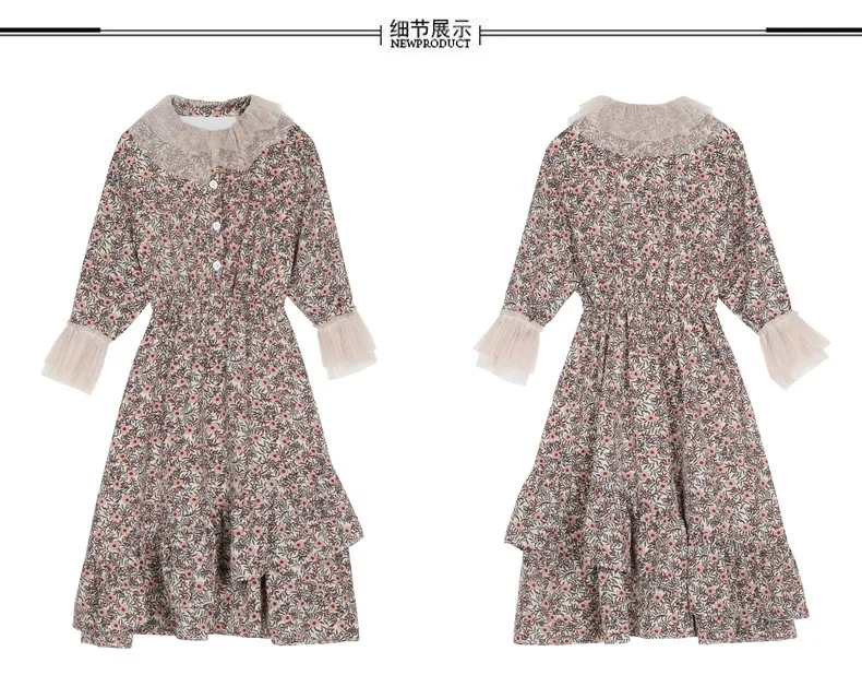 Одежда для матери и дочери WLG одинаковая семейная одежда весенне-осенние бежевые