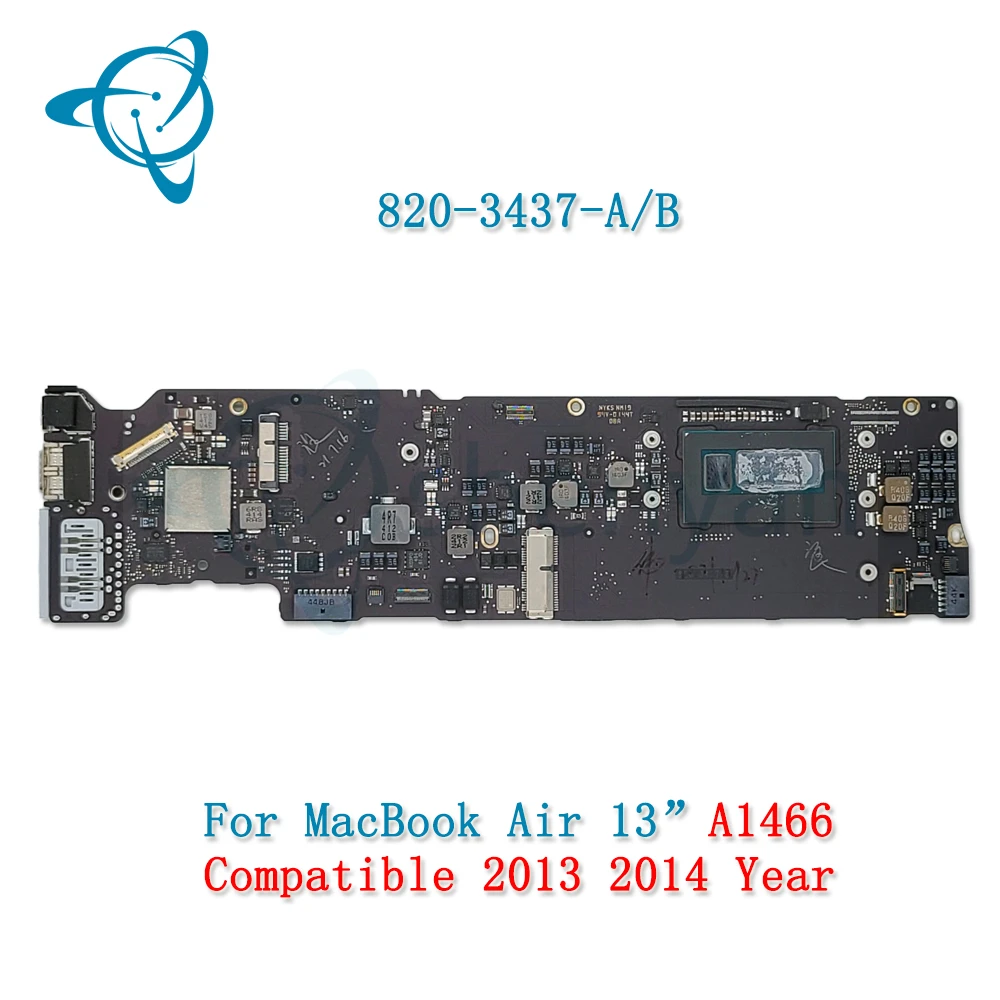 

shenyan 820-3437-B 2013-2014 A1466 Motherboard for Macbook Air 13.3" 1.7 GHZ 8 GB EMC 2632 MD760LL/B logic board