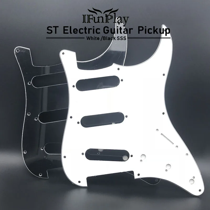 1 шт. SSS защита для электрогитары FD ST гитары 11 монтажных отверстий электрической ra