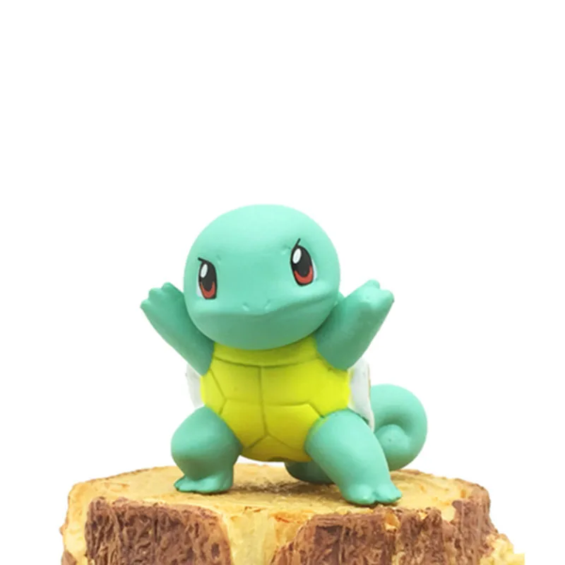 9 TAKARA TOMY Покемон мультфильм 37 стилей Сквиртл Бульбазавр Чаризард детектива пика Аниме фигурки куклы игрушки подарки для детей - Цвет: 9