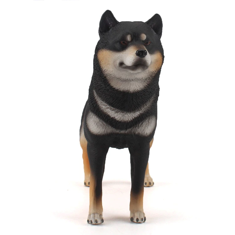 Моделирующее животное большая модель собаки Шиба-ину игрушка для домашних