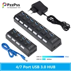 USB-разветвитель PzzPss, USB 3,0, USB 3,0, 47 портов