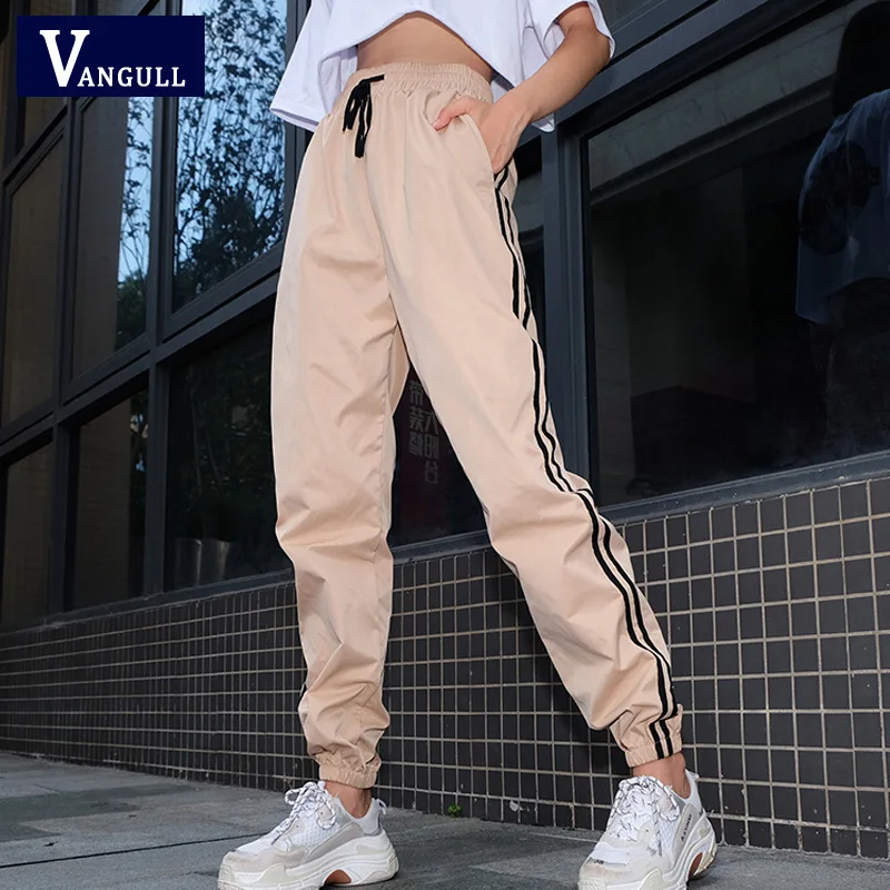 Vangull 2019 новые весенние Летние повседневные брюки женские спортивные штаны и
