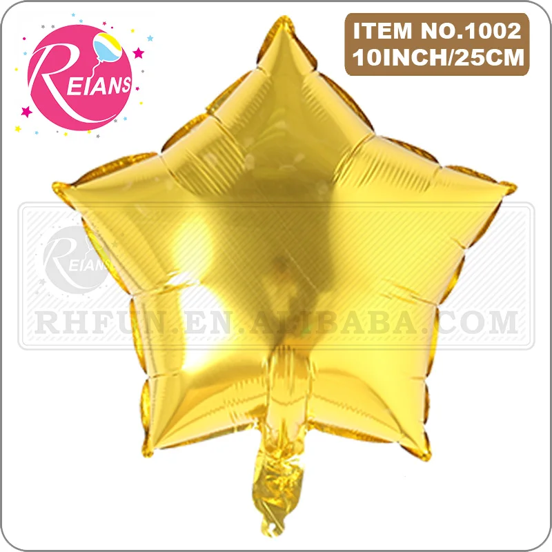 10 дюймов в форме сердца звезды воздушные шары для маленьких детей ДУШ свадебные