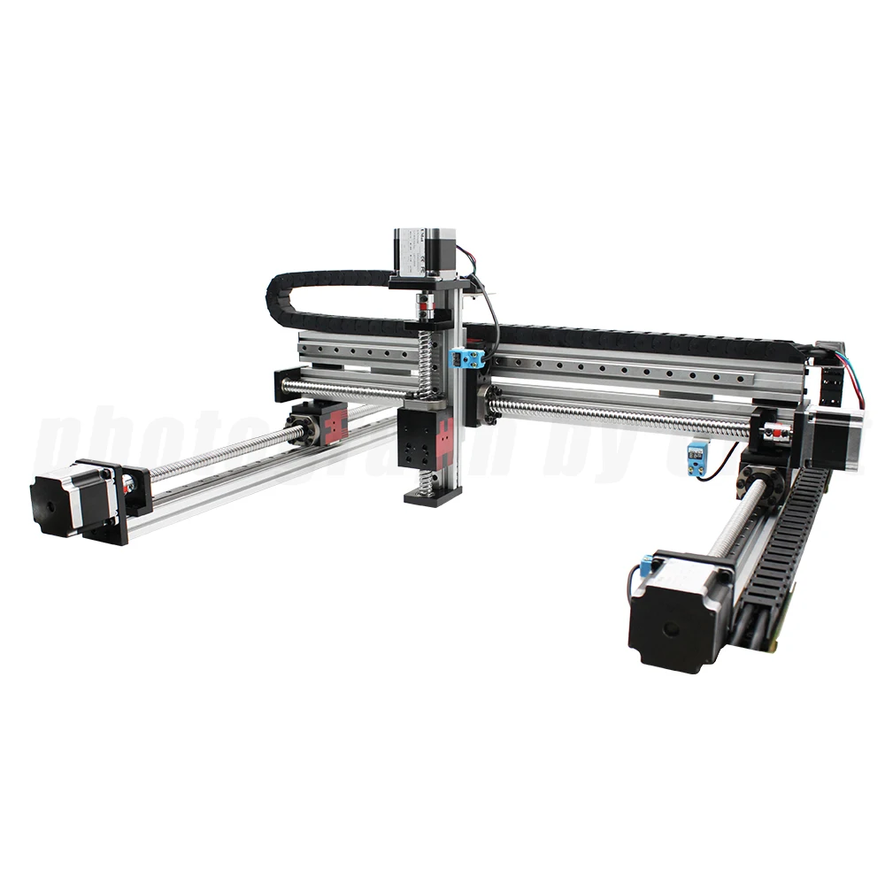 

Ball screw linear guide rail slide motion actuator CNC XYZ stage table robotic arm Z axis 200mm with nema 23 stepper motor