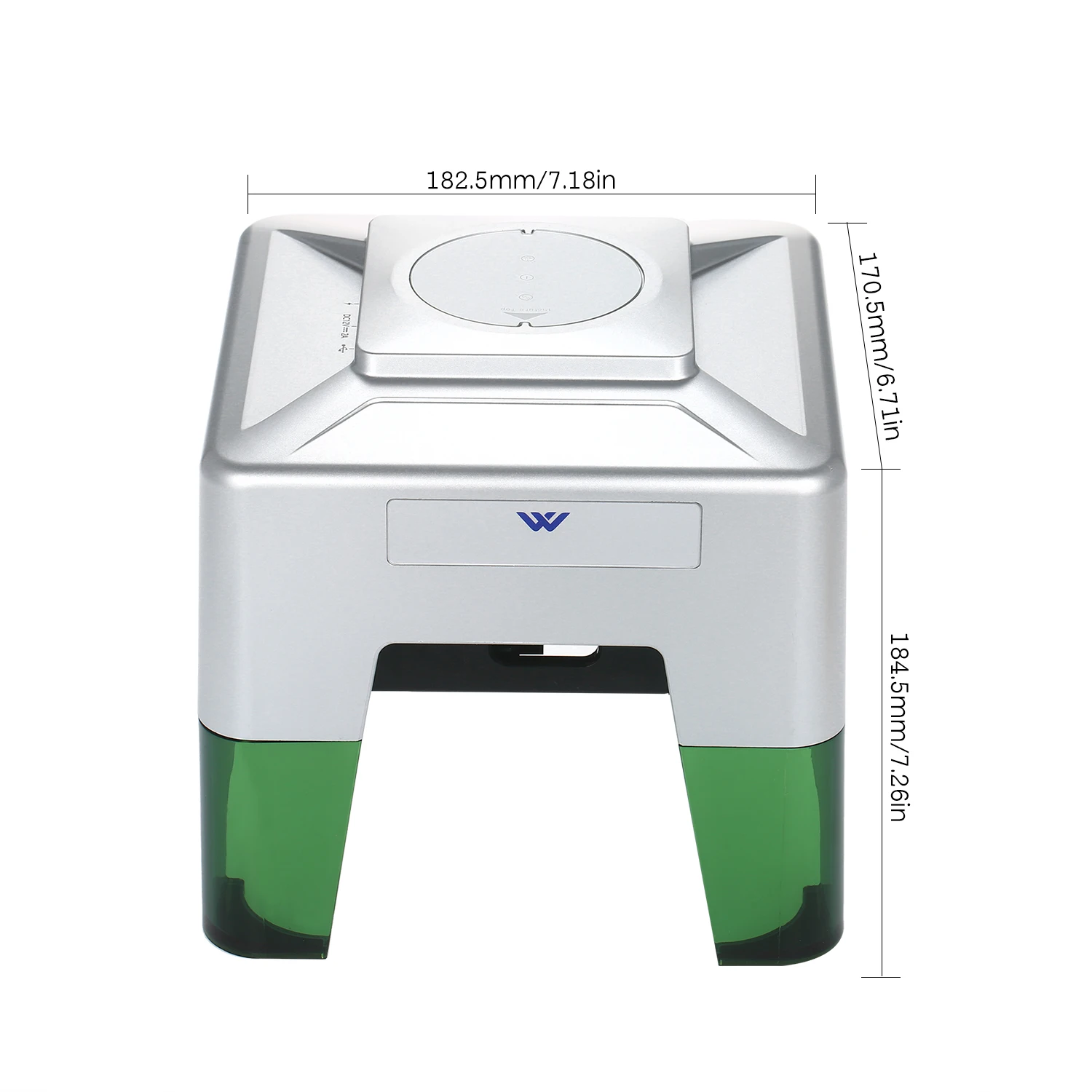 Высокоскоростной лазерный гравер с микро Bluetooth 1600 МВт фрезерный станок ЧПУ