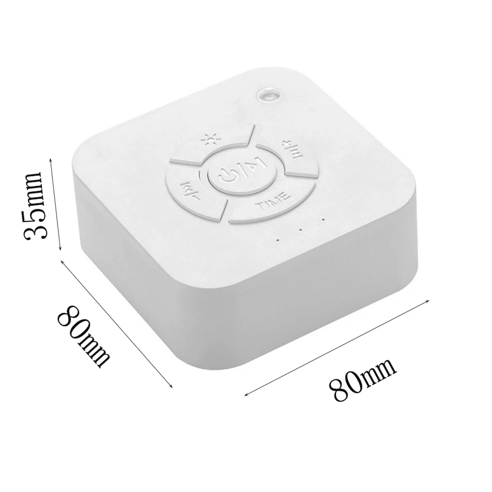 

Pro White Noise Machine USB Charging Sound Machine Timed Shutdown School Domitory Therapy for Sleeping Relaxation