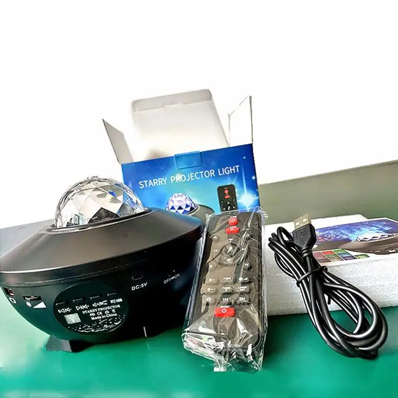 

Star Projector Light With Music Player LED Nebula Cloud Night Light Starry Projector Lamp Decor Party Birthday Wedding Bedroom