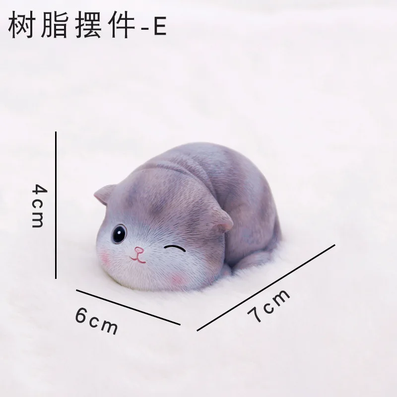 Новые японские миниатюрные статуэтки для террариума Kawaii, украшения для домашнего декора, креативный Рождественский подарок для детей, домашний декор - Цвет: Decoration only E