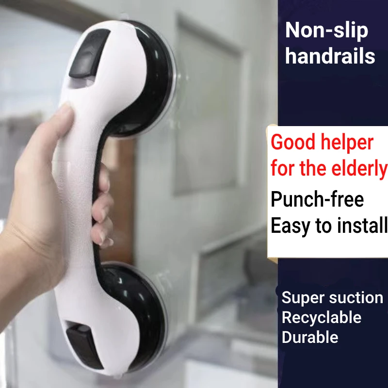 

Bathroom Safety Helping Handle Anti Slip Support Toilet Bathroom Safe Grab Bar Handle Vacuum Sucker Suction Cup Handrail
