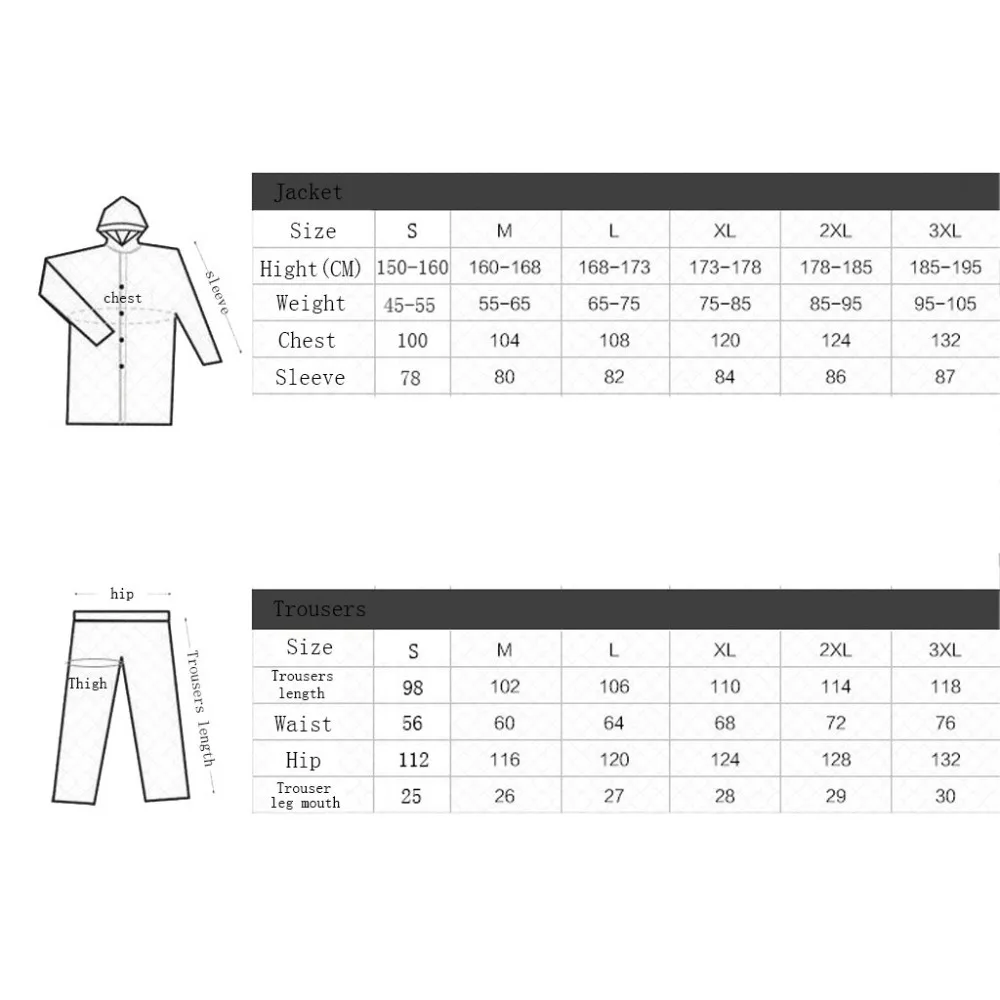 

Portable Split Raincoat Rain Pants Suit Pressure Glue Outdoor Waterproof Riding Suit Breathable Compressed Cycling Clothing