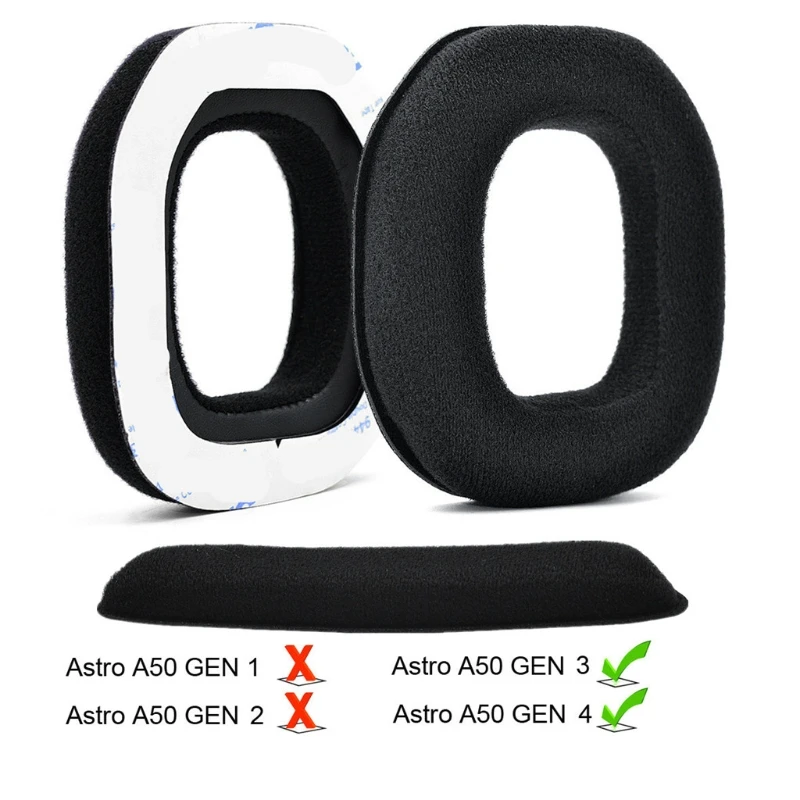 

Ear Pads Headphone Earpads For Logitech- ASTRO- A50 Gen3 Gen4 Cushion Replacement Cover Earmuff Repair Parts Earphone Headband