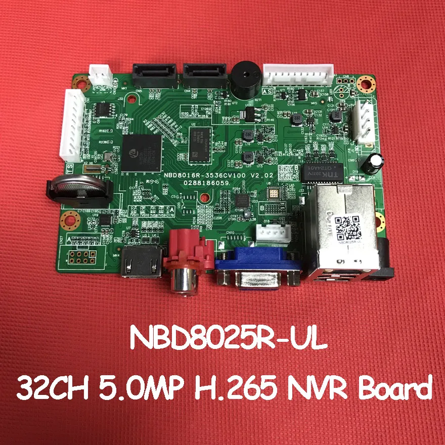 Плата видеонаблюдения Hisilicon Hi3536C сетевой видеорегистратор с распознаванием лица