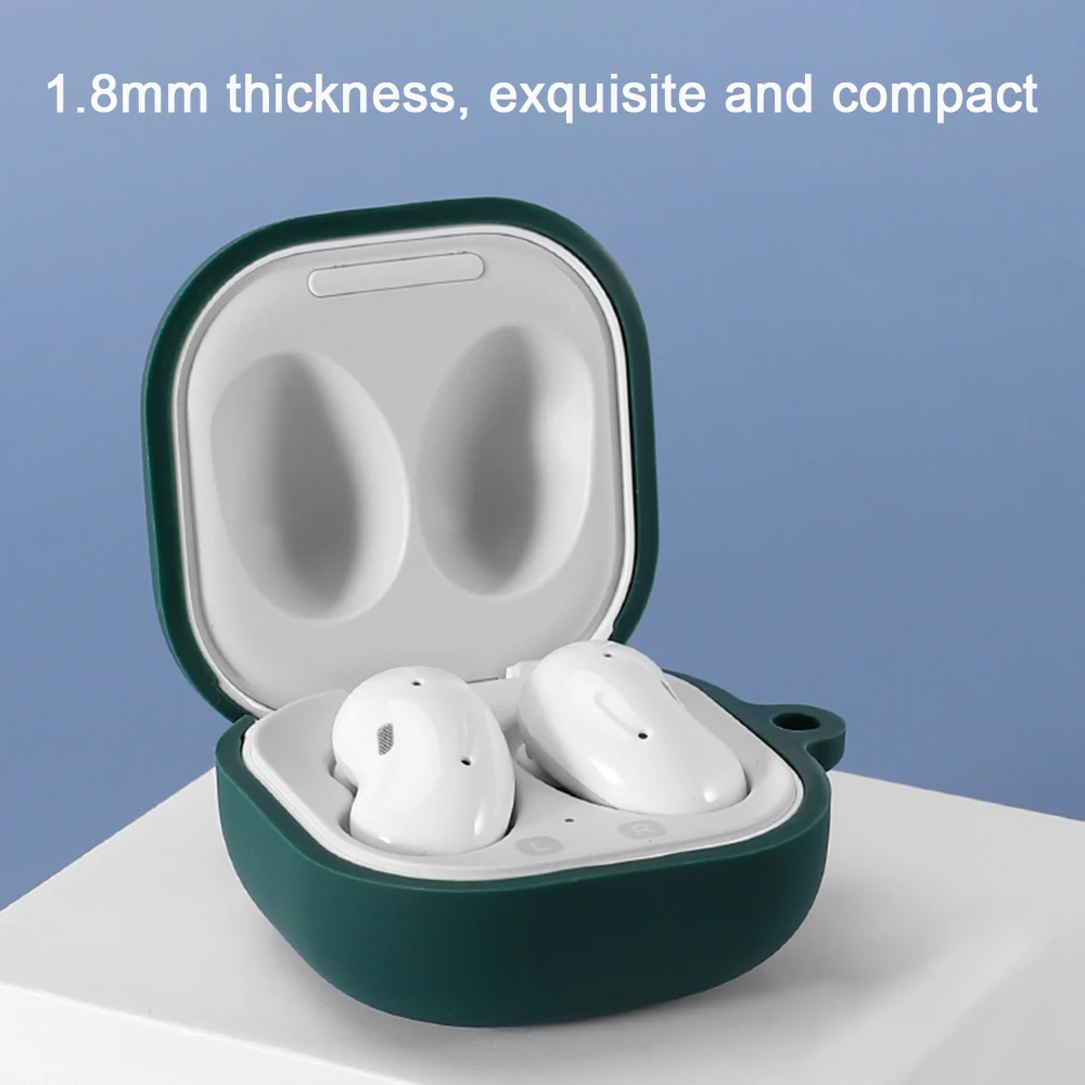 

Earphone Protective Case Cover Shock-Proof Silicone Skin Full Protective Cover for Samsung Galaxy Buds Live Pro