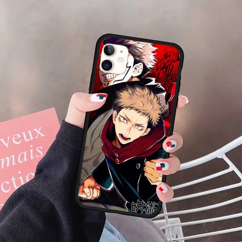

Jujutsu Kaisen Satoru Gojo Phone Case for iPhone 11 12 pro XS MAX 8 7 6 6S Plus X 5S SE 2020 XR