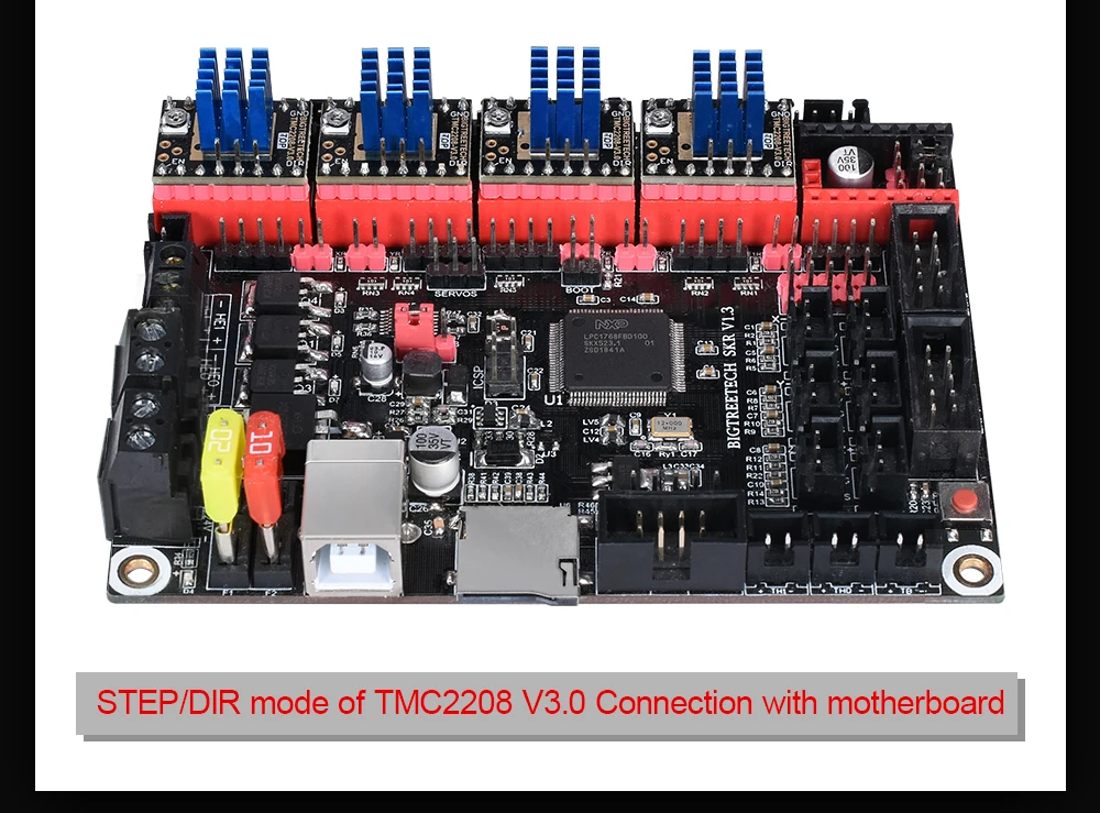 BIGTREETECH СКР V1.3 доска 32 бит Smoothieboard+ BLtouch V3.0+ TFT35 Сенсорный экран+ TMC2208 TMC2130 3D-принтеры Запчасти MKS GEN L A4988