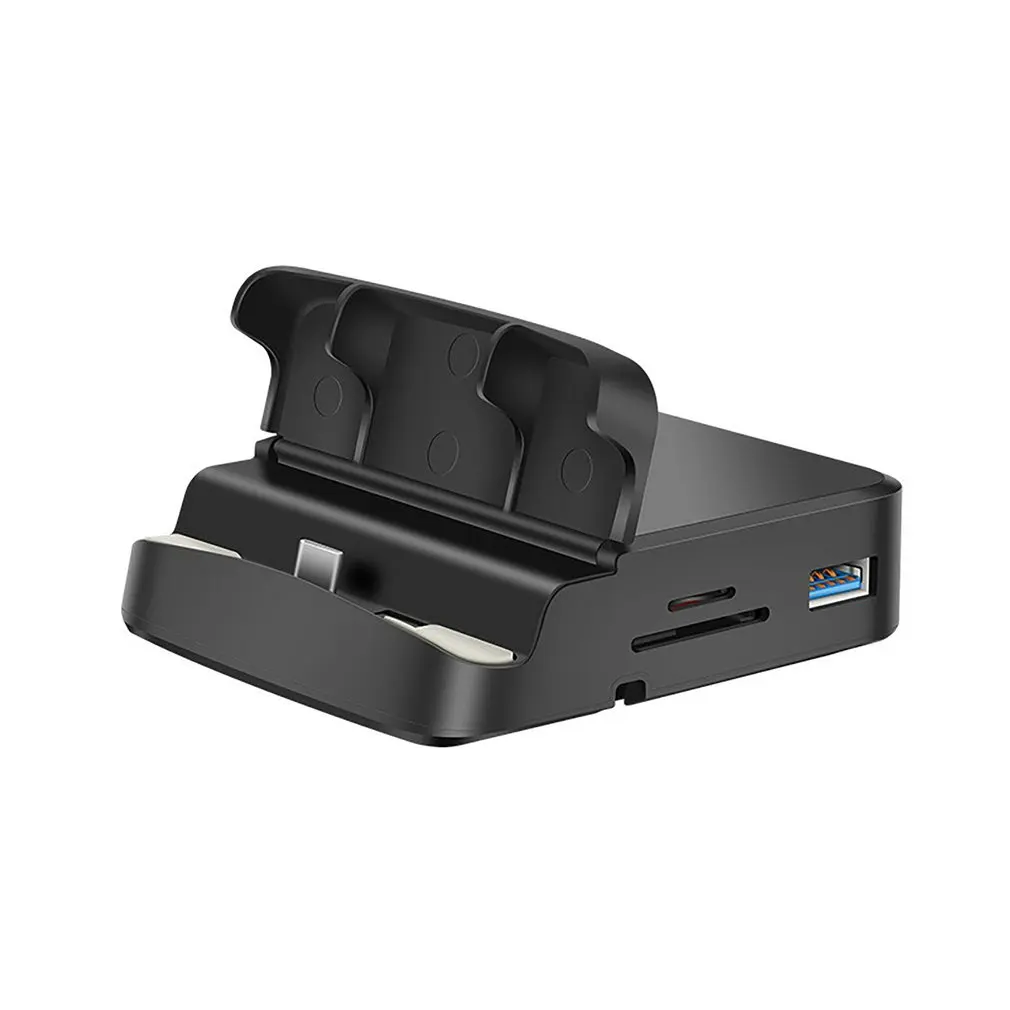 8 In 1 Phone Stand Charger Docking station Type-C To HDMI-compatible Security Digital Card Reader For Samsung Huawei | Мобильные