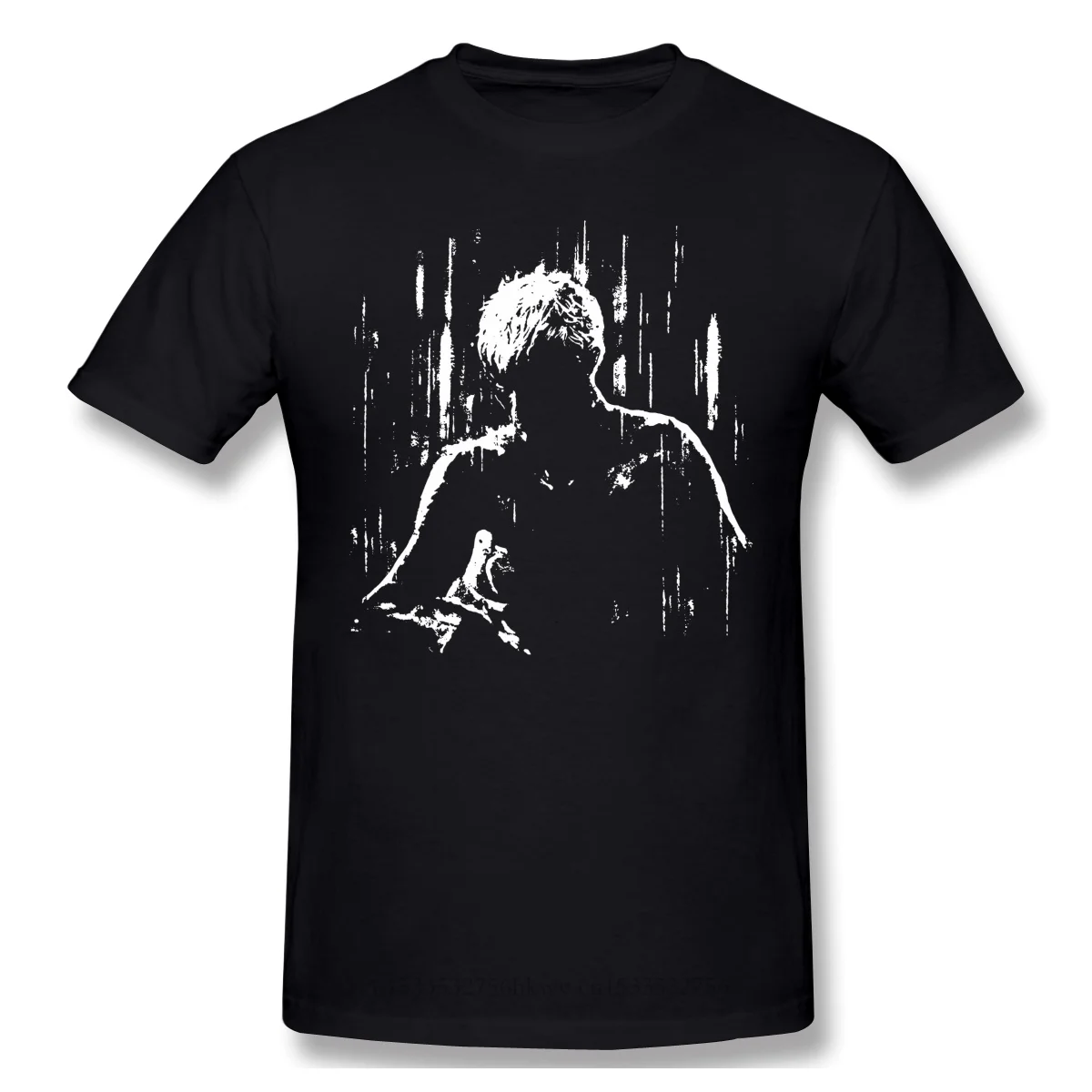 Like Tears In Rain No Text Version Повседневная футболка хит продаж Sci fi Movies из 100% хлопка|Мужские