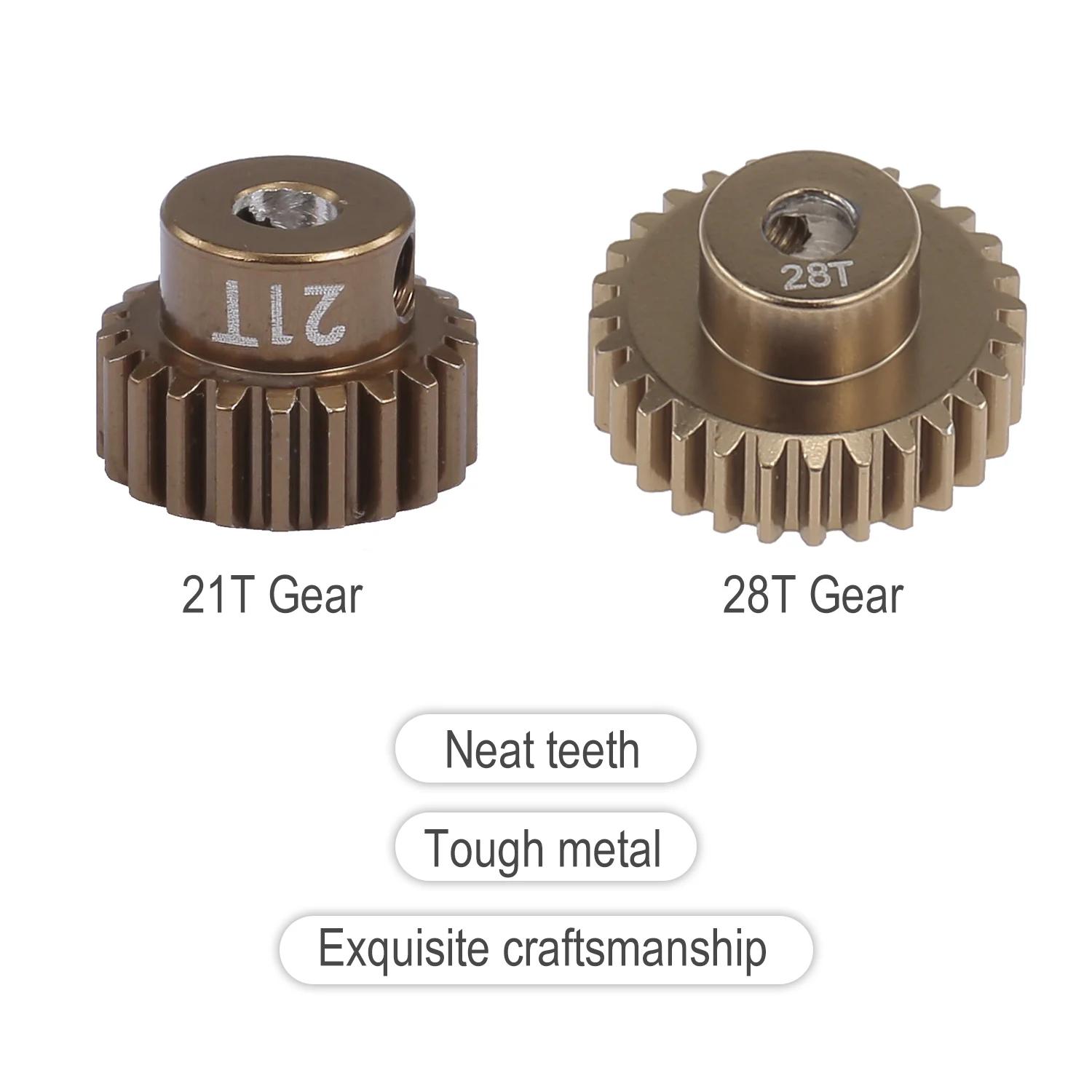 GoolRC 13T Мотор 3650 3000KV бесщеточный двигатель 60A ESC 5 8 V/3A BEC 21T Gear 28T Combo для 1/10 RC Car Crawler