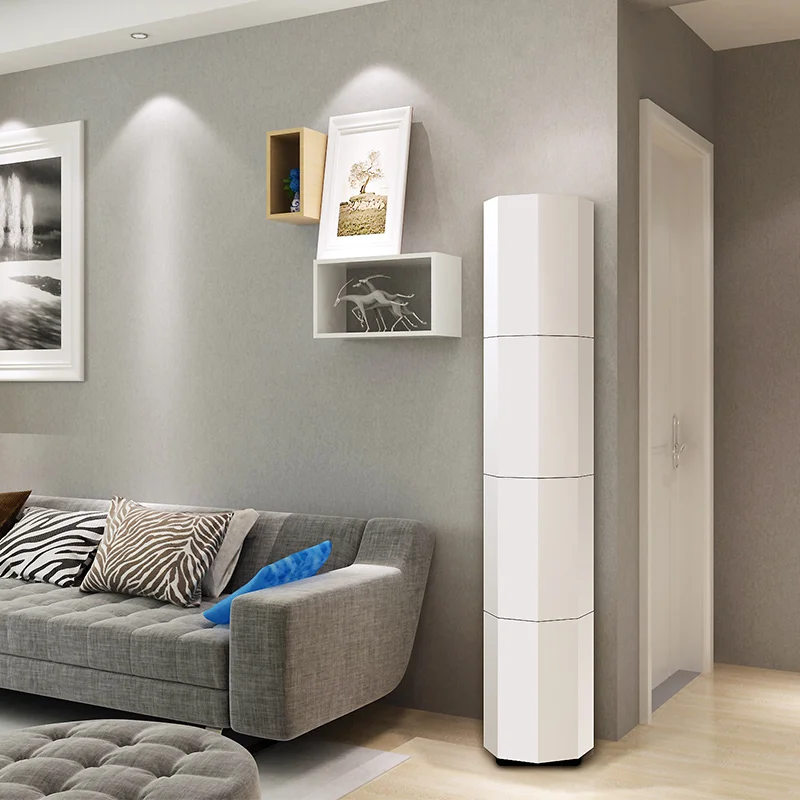 Современная металлическая вращающаяся витрина для хранения сделай сам