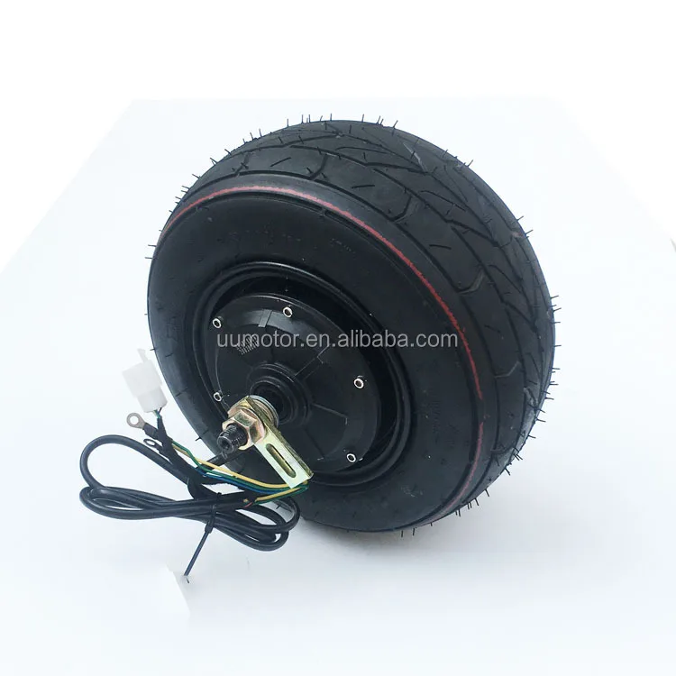 

10 inch 600w fat tire tubeless gearless dc scooter hub motor