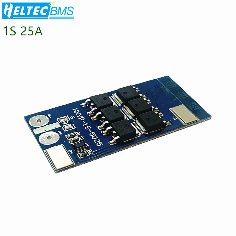 

New arrival 1S 25A BMS 3.2V Lithium iron phosphate battery lithium battery charing Board protection Board Single battery 3.7V