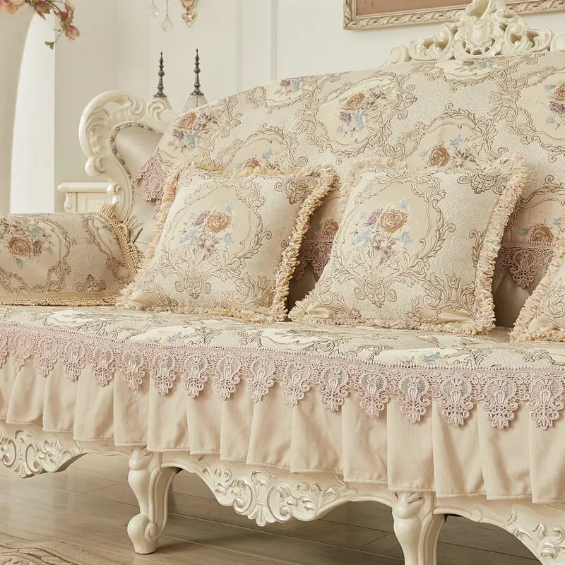 Роскошный чехол для дивана в Европейском стиле всесезонный набор полотенец L