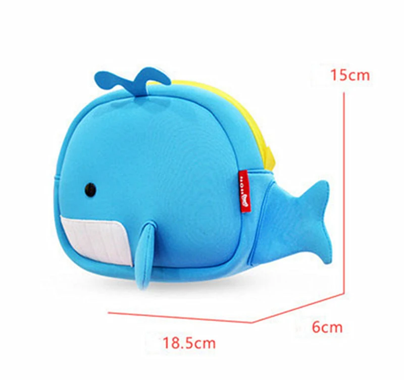 NOHOO 3D рюкзак школьный высокого качества малыш рюкзак 2-7 лет2019 новое водонепроницаемый путешествие детский рюкзак