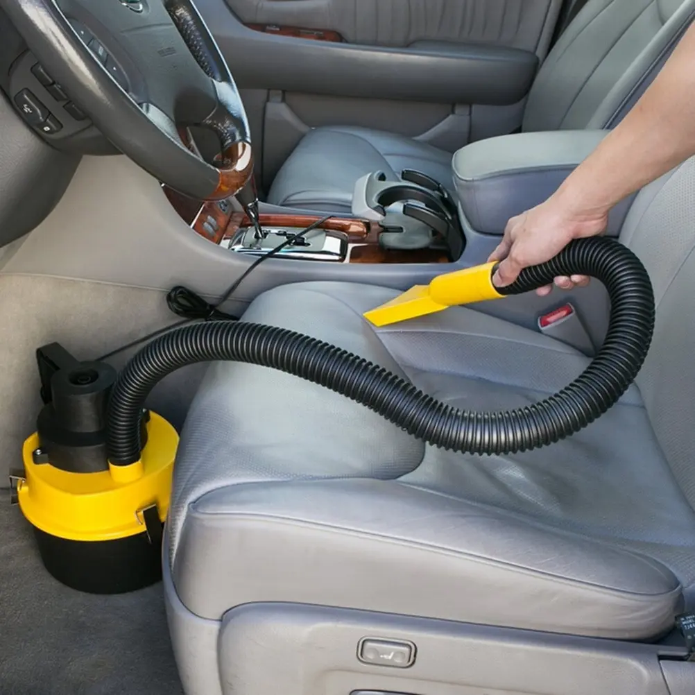 12V Новый Портативный автомобильный пылесос для сухой и влажной уборки Aspirador de po
