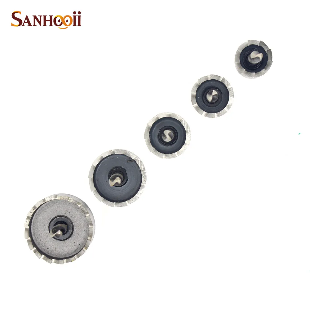 Набор корончатых сверел из быстрорежущей стали 5 шт. набор сверл режущий