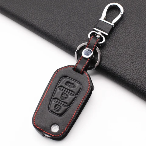 Высококачественный спортивный кожаный чехол для ключей брелок для автомобиля LiFan X60 аксессуары для автомобиля