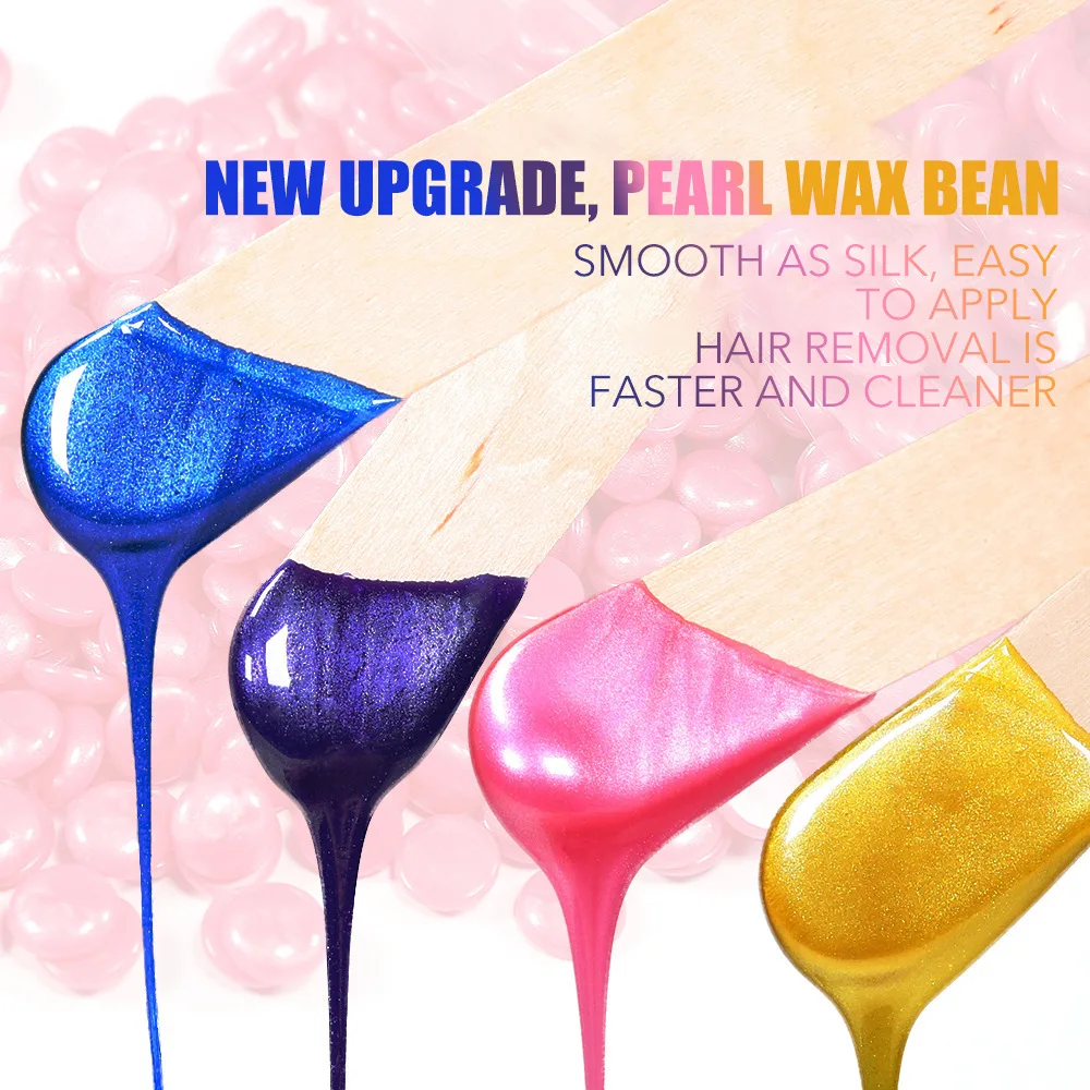 

South Fin 100g Depilatory Wax Bean Pellet Hot Film Hard Wax Bean For Body Bikini Face Hair Removal No Strip Waxing