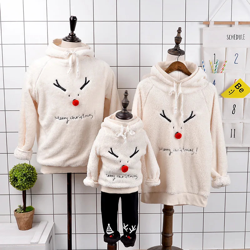 Одинаковая одежда для всей семьи на Новый год и Рождество одинаковые комплекты