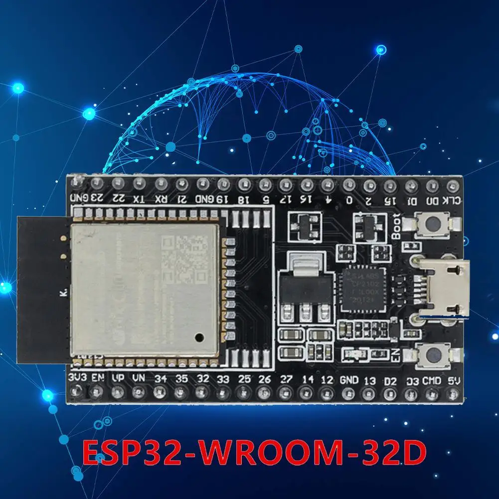 1 шт. ESP32 макетная плата Wi-Fi Bluetooth ультра-Низкая подобным 32 двухъядерный ESP-32 ESP-32S