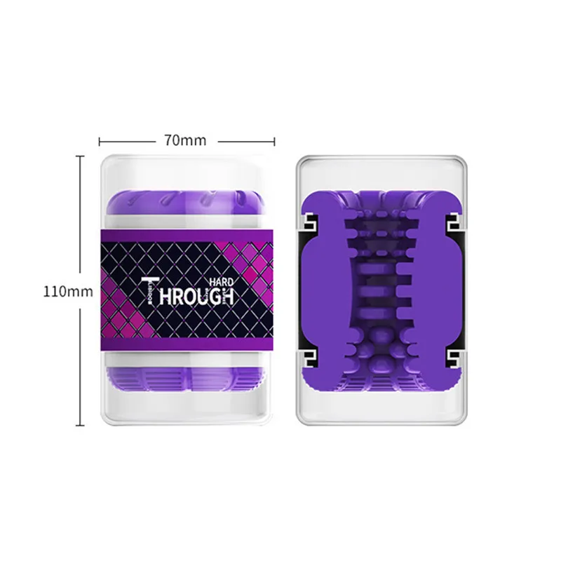 Двойной канал Мужской мастурбатор минет киска искусственная вагина ТПЭ