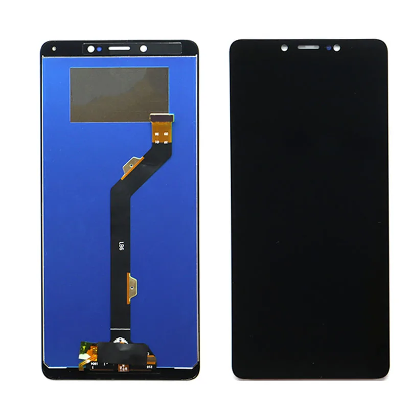 

For Tecno Pouvoir 2 Air LB6 LCD Display With Touch Panel Screen Digitizer Glass Combo Assembly Replacement Parts Original 6.0"