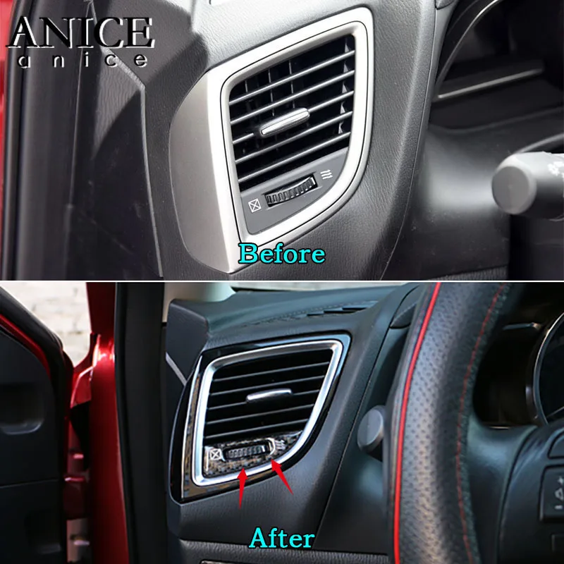 Передняя крышка для вентиляционного отверстия из углеродного волокна подходит