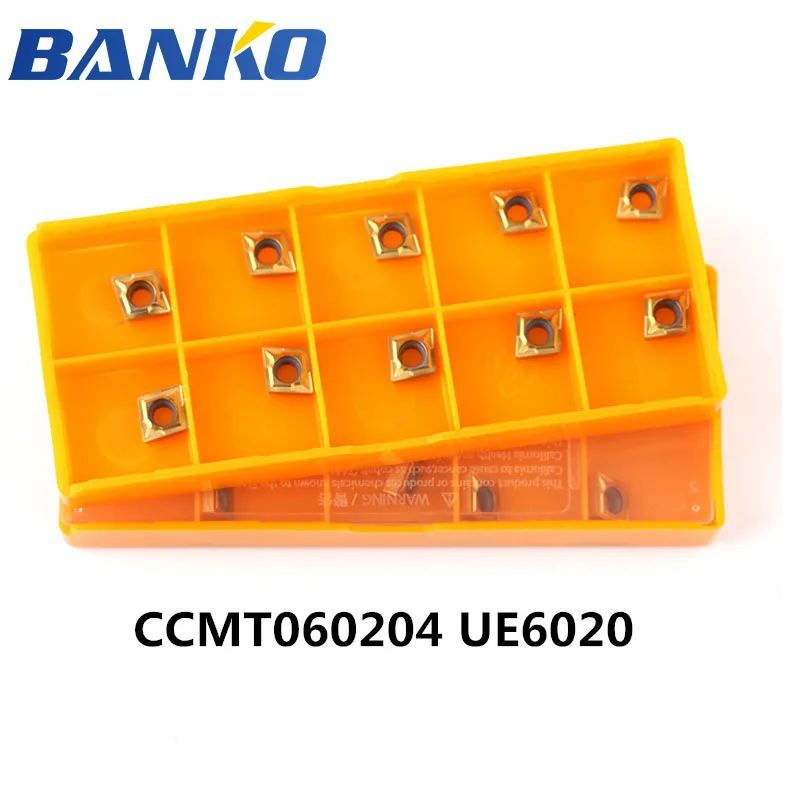 

Твердосплавные пластины CCMT060204 UE6020, инструмент для внутренней обточки, CCMT face 060204, фрезеровочные инструменты, токарный станок с ЧПУ