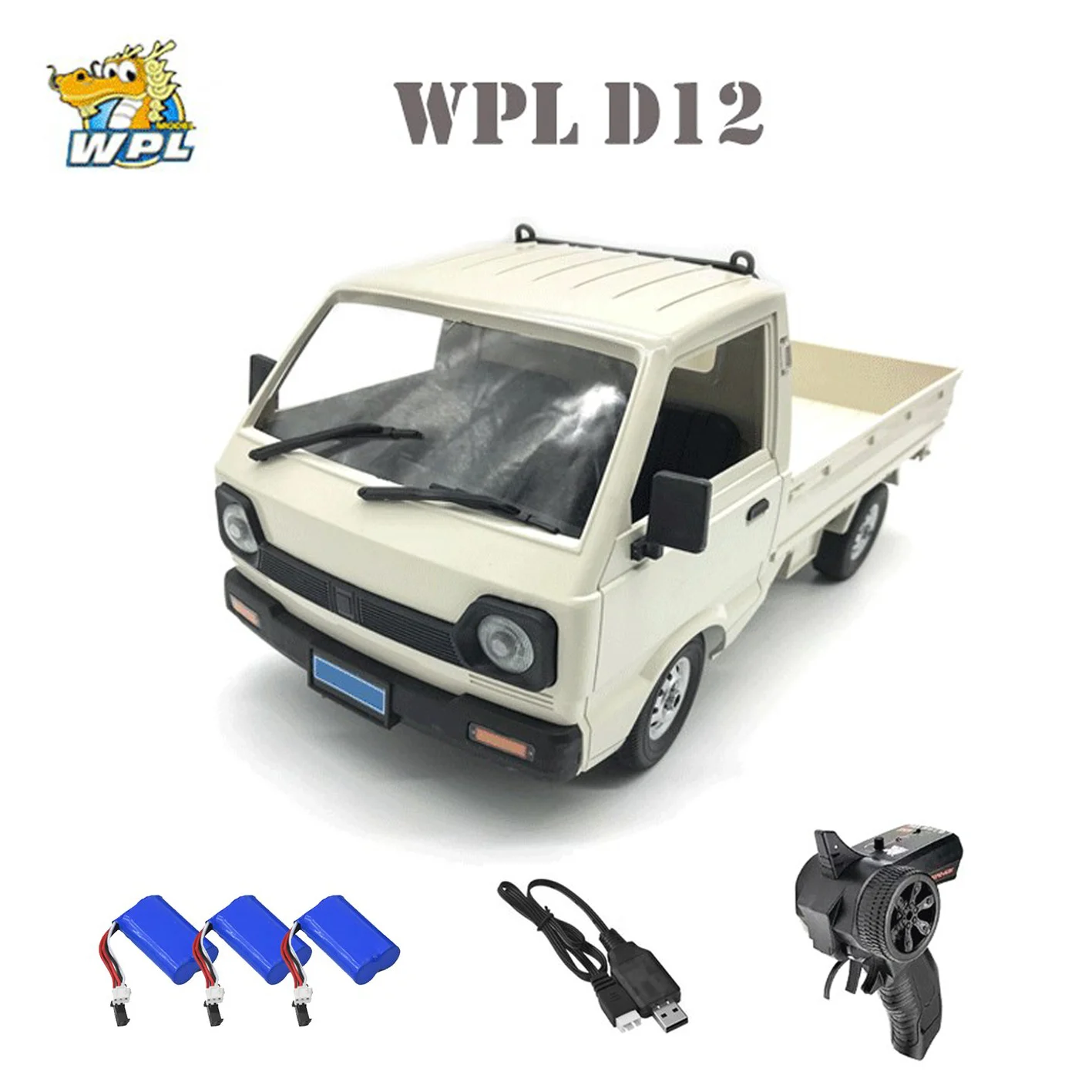 

WPL D12 RC CAR 1/10 4WD Full scale simulation Drift Climbing Car Crawler toys Remote Control Car Driving RC Toy Modified truck