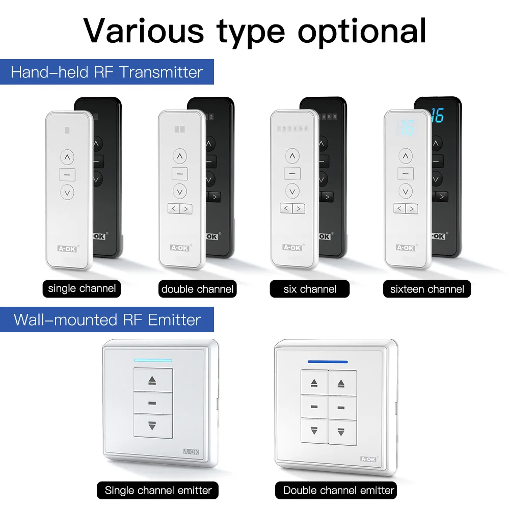 Дистанционный излучатель RF433 для управления Wi-Fi ZigBee ручной настенный передатчик
