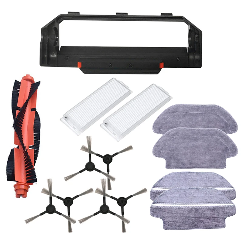 

Швабра для робота-пылесоса XIAOMI MIJIA STYJ02YM, запасные части, боковая щетка, HEPA фильтр, основная щетка, швабра