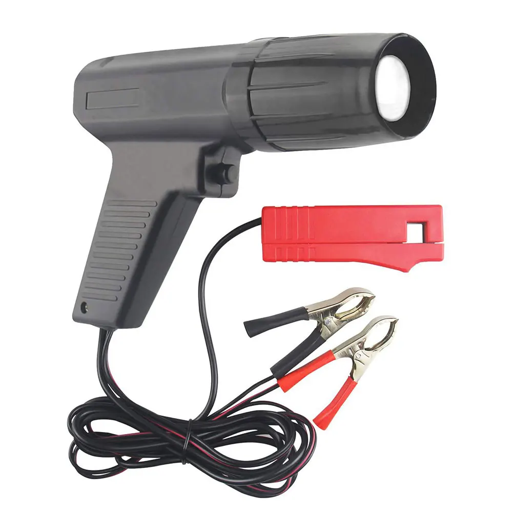 

12V Ignition Timing Gun Machine Timing For Car Motorcycle Auto Diagnostic Tools Engine Inductive Strobe Lamp Tester Tool