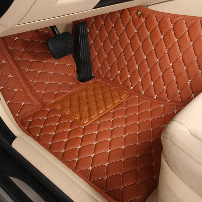Customized Full Covered Car Floor Mats for Toyota Highlander RAV4 Prado FJ CRUISER 4runner Prius Waterproof Durable Carpets | Автомобили и