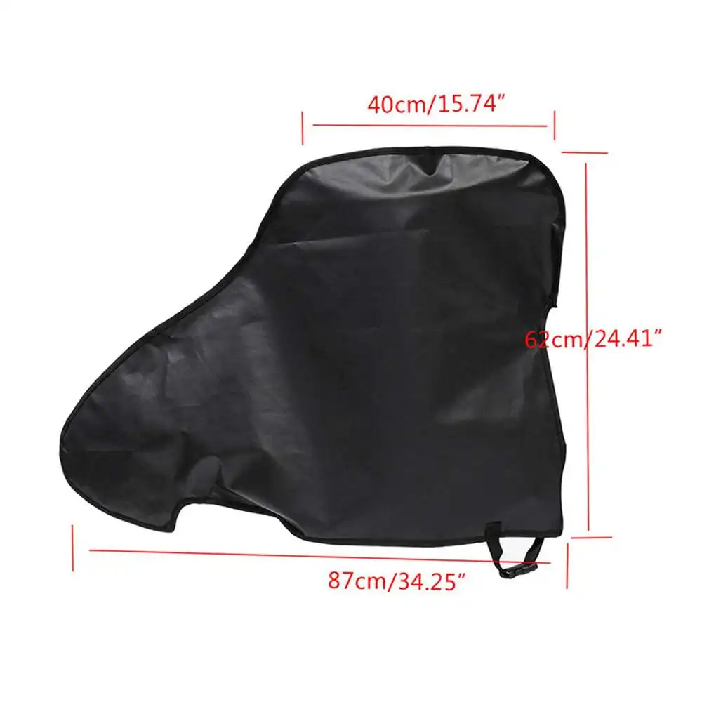 

Waterproof Caravan Towing Hitch Cover Trailer Rain Snow Dust Protector Black PVC