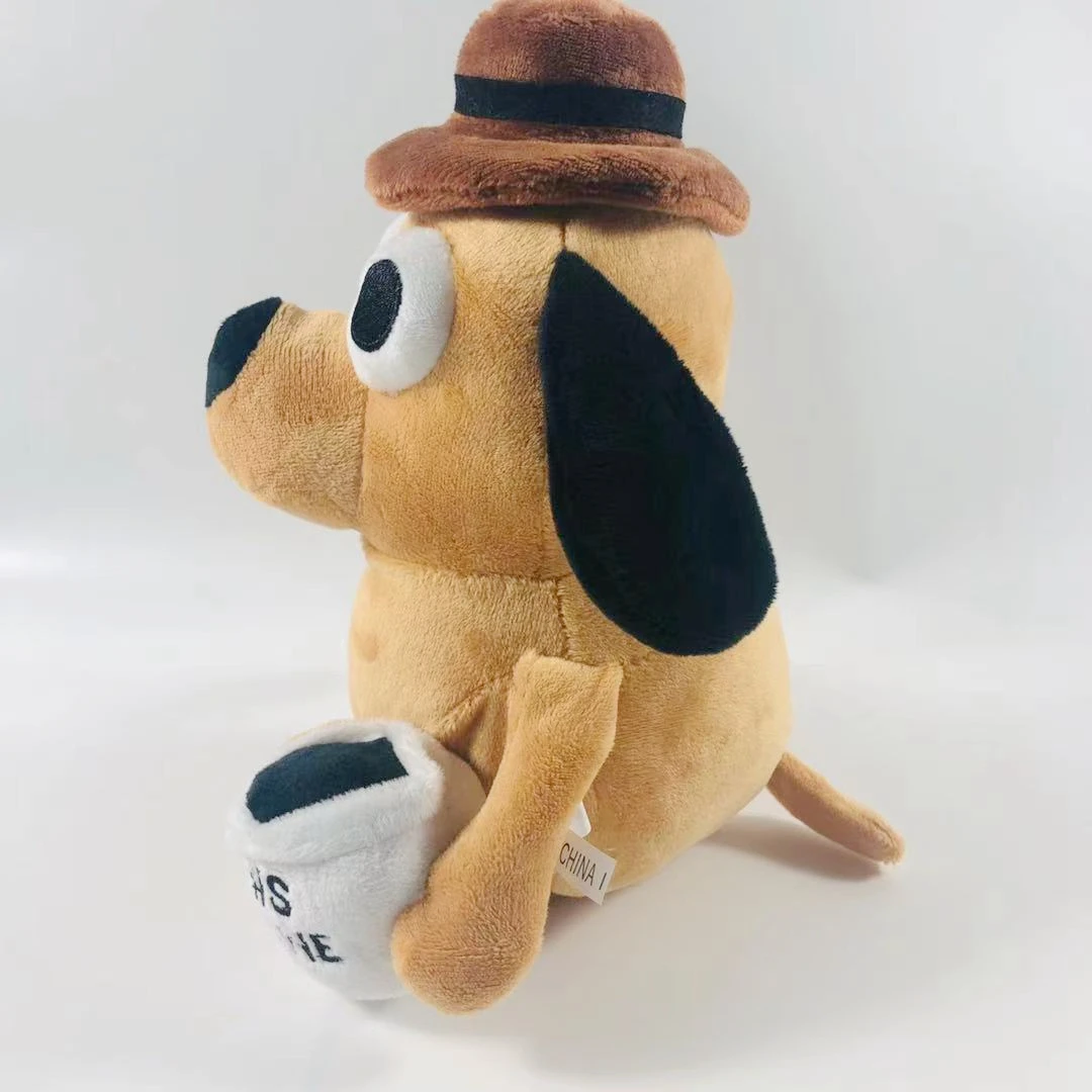 22cm This is Fine Meme Dog Plush Coffee Cup Stuffed Toy | Игрушки и хобби