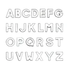 Алфавит диаметром 10 мм, полированные буквы-слайды, простой Размер, сделай сам, браслет, ошейник для домашних животных, изготовление ювелирных изделий, 1 шт.