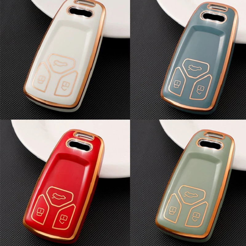 

ТПУ для Audi A4 B9 A5 A6L A6 S4 S5 S7 8W Q7 4M Q5 TT TTS RS Coupe, аксессуары для стайлинга автомобиля, чехол