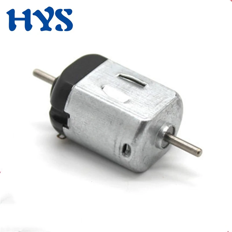 

14pcs High Speed Motor 130 Mini Double Shaft Length 8mm Electric DC 3V 11000rpm Reversed Moteur DIY Technology Car Model Toy Fan